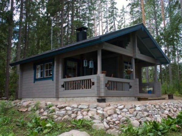 Баня из бруса 6,8 на 5,5 м